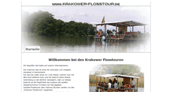 Desktop Screenshot of krakower-flosstour.de